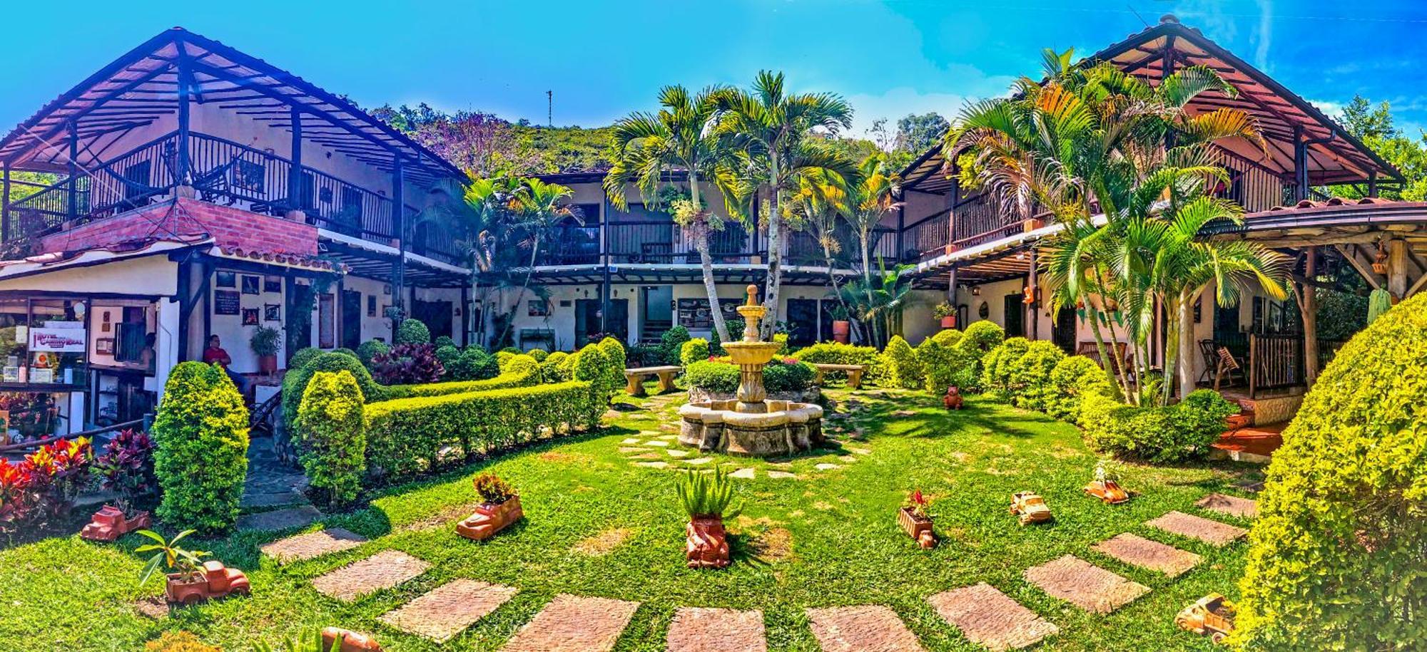 Hotel Campestre Casona Del Camino Real 산힐 외부 사진