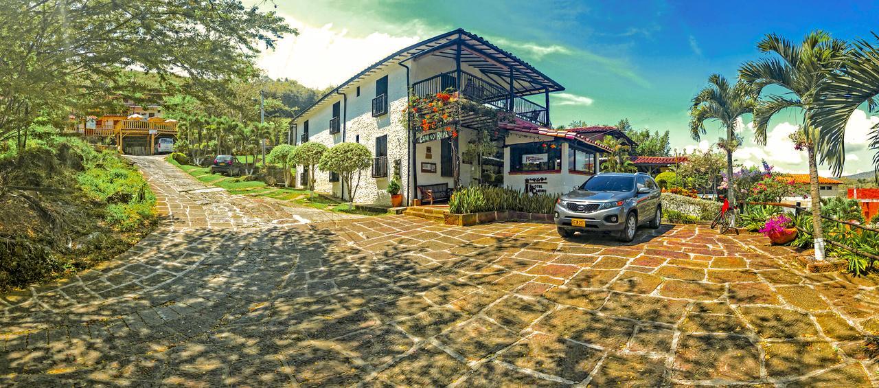 Hotel Campestre Casona Del Camino Real 산힐 외부 사진